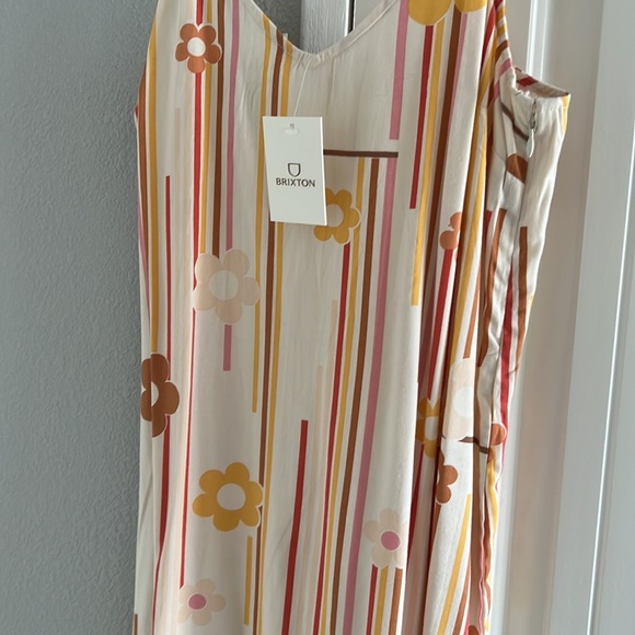 Brixton Night Fever Midi Dress In Dove - Picture 5 of 10